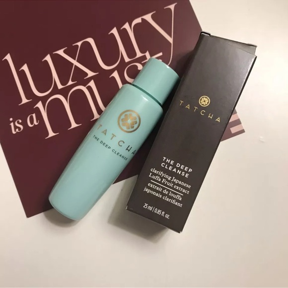 TATCHA THE DEEP CLEANSE EXFOLIATING CLEANSER   .85 fl oz/ 25 mL TRAVEL S… - Picture 1 of 1